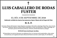 Luis Caballero de Rodas Fuster